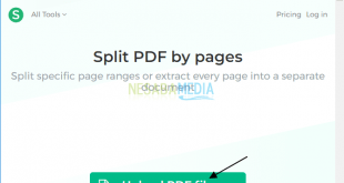 cara memisahkan file PDF